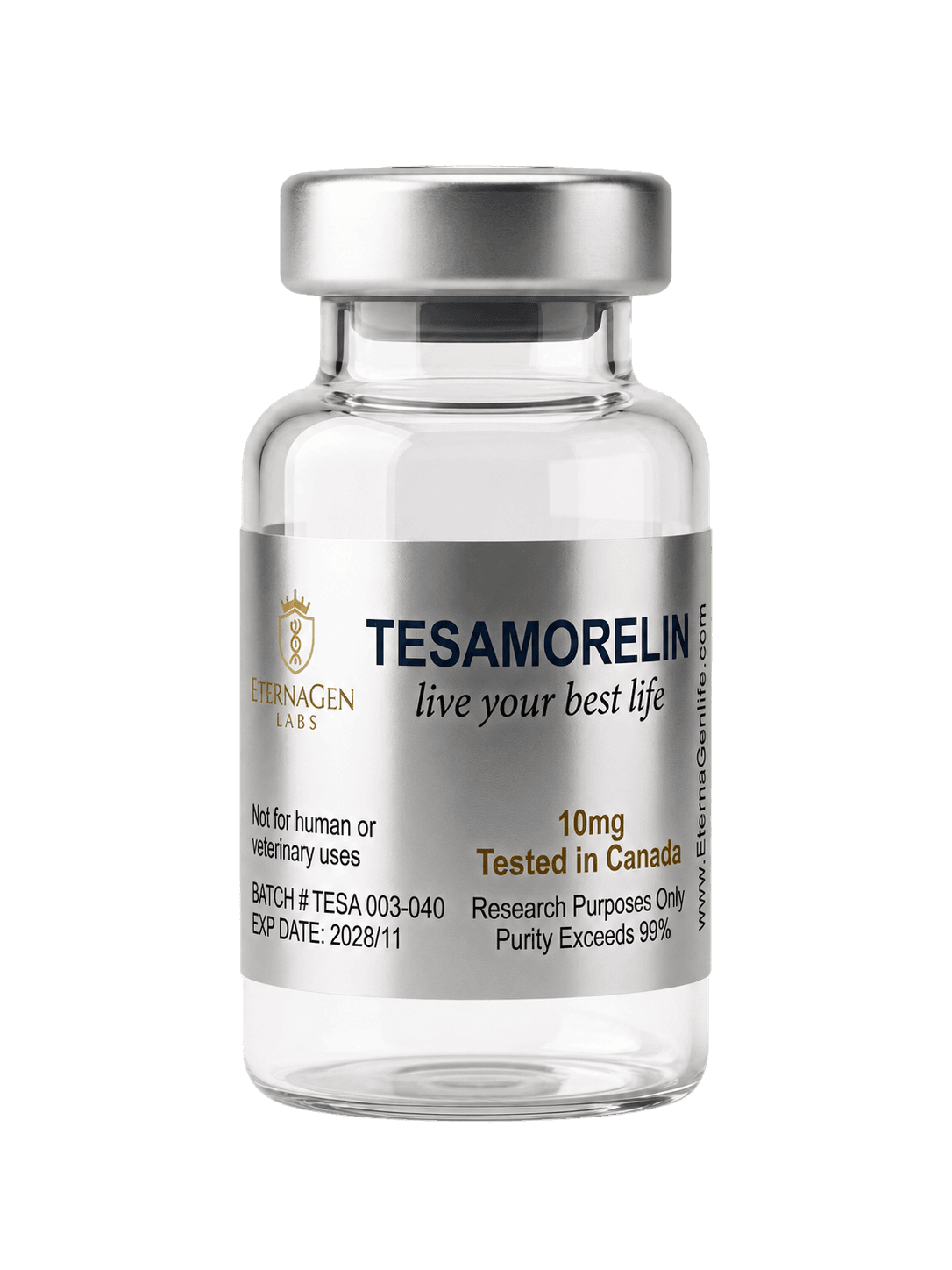 EternaGen Tesamorelin research vial